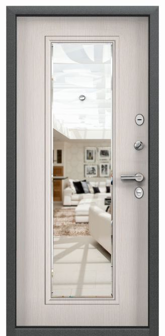 DELTA PRO MP, Панель MDF с ПВХ покрытием, СК6-СМ, Лиственница белая (арт. ПВХ Лиственница белая) в Красноярске